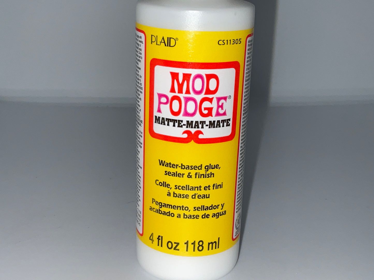 Mod Podge Water-based glue, sealer and finish